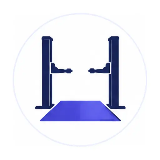 Schematic icon: Auto Shop Floor Coating