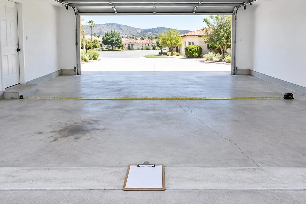 Illustration: step 1 — Empty, measure, inspect